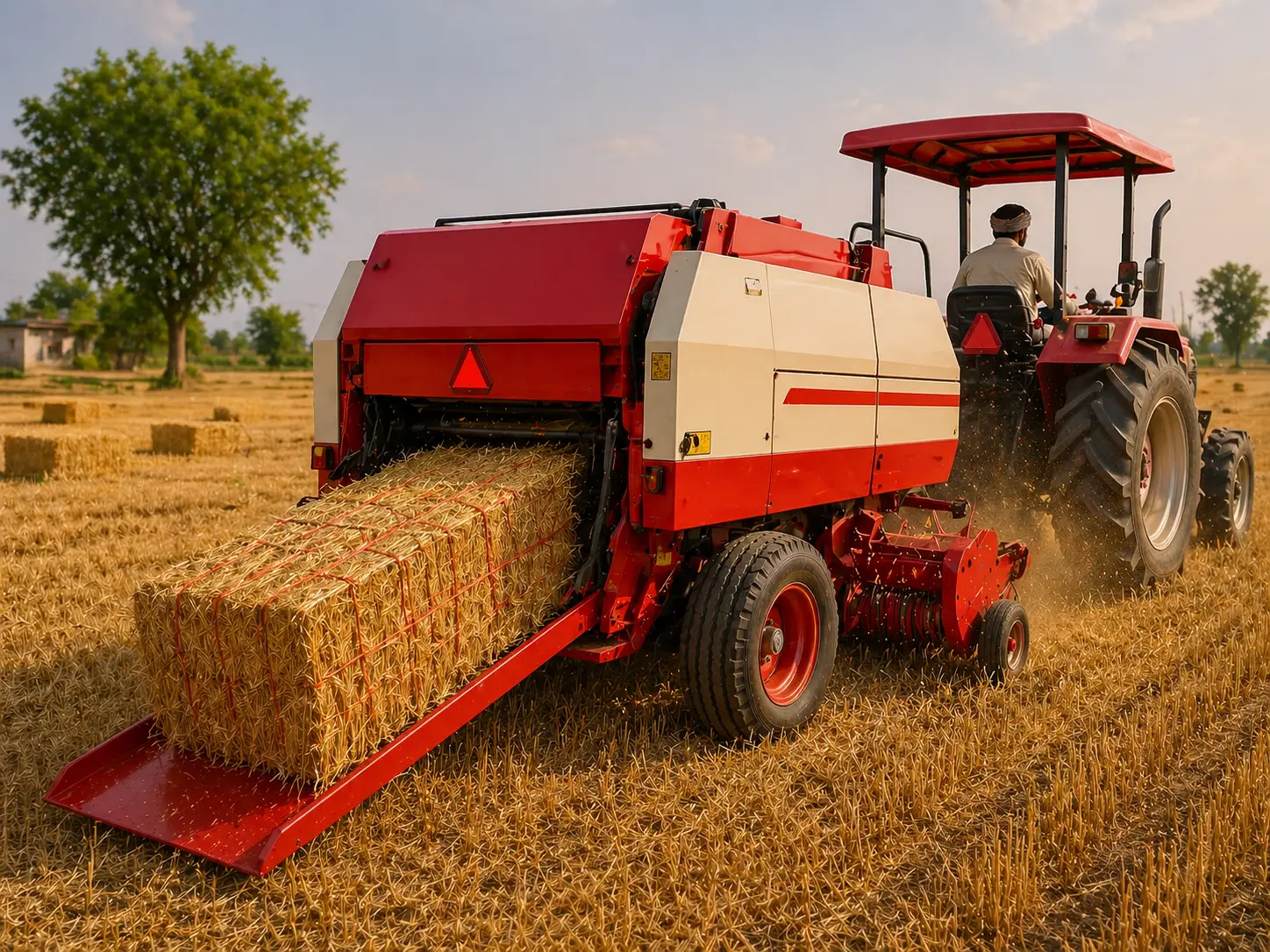 STRAW BALER
